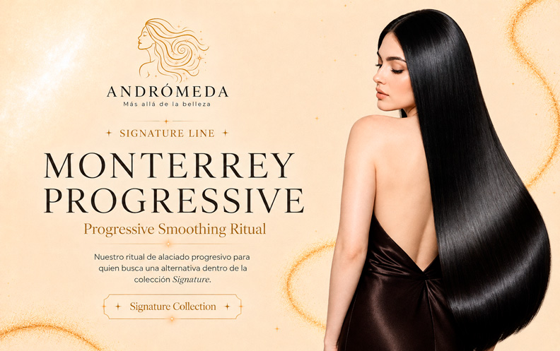 Caída natural con acabado suave tras el ritual Monterrey Progressive